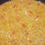 Indisches Linsen Dal mit Hokkaido