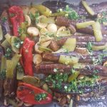 Ofengemüse mit Spinat-Cashew-Creme