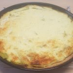 Quiche Royal mit Lauch und Tomme de chevre fraiche